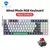 Machenike-K500 Teclado mecânico com fio, Hot Swappable, 94 teclas, luz RGB, Mac - loja online