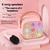 Colorful LED Portable Speaker With Mic For Kids Karaoke Wireless Mic na internet