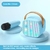 Colorful LED Portable Speaker With Mic For Kids Karaoke Wireless Mic - Raridades