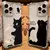 Case de Celular Gatinhos/Coelhos/Lobos