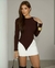 Blusa com abertura na frente