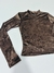 Blusa em tule aveludado