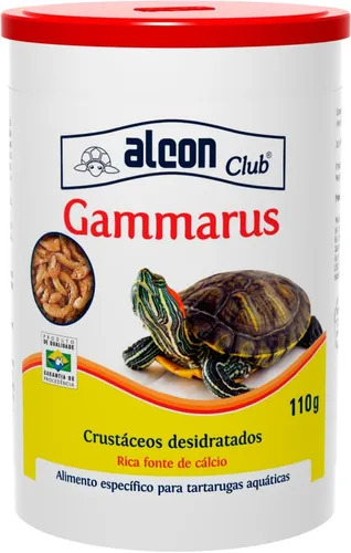 Alcon Gammarus 110g Alimento Ração Para Tartaruga