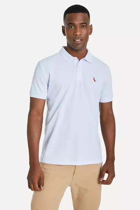 Polo Piquet Bordado Pica-Pau