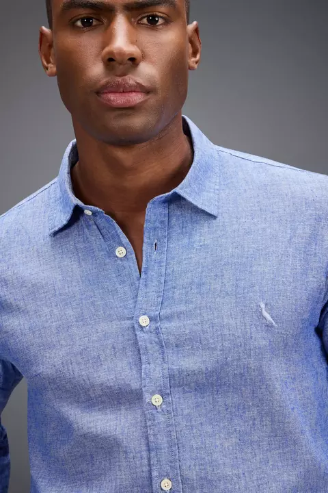 Camisa Ml Linho Pienza