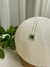 Colar Esmeralda em Prata 925 com Pedra Verde e Zircônias – Luxo e Elegância