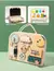 Painel de Atividades de Madeira Sensorial Montessori Infantil com Interruptor de Luz LED - comprar online