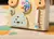 Painel de Atividades de Madeira Sensorial Montessori Infantil com Interruptor de Luz LED - loja online