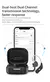 KZ AZ09 HD Bluetooth 5.2 Gancho de ouvido Cabo de fone de ouvido HIFI Cabo de at