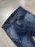 Calça Jogador Jeans Denim Azul Destroyed na internet