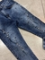Calça Jogador Jeans Denim Azul Destroyed - Plug dos Caps