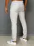 Calça Masculino CREMR BEGE Sarja Slim skinny Com Elastano