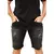 Bermuda Jeans Masculina Super Black com Elastano na internet