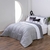 Kit Edredom Linho Colorful Casal King cor:Cinza - loja online