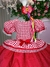 Vestido Junino Mimadine Luxo Mariana Vermelho