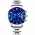 Relógio Shaarms Masculino Aço Inox Pulseira de Quartzo - comprar online