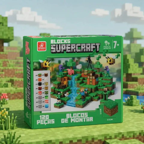 BLOCKS SUPERCRAFT BLOCOS DE MONTAR