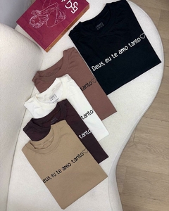 Tshirt Deus, te amo