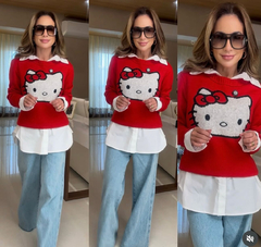 Casaco hello kitty - Rose Gold Moda Feminina