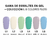 Gama de Esmaltes en Gel – Colección L (6 colores fijos) - comprar en línea