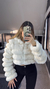 CHAQUETA TEDDY HAIRY BLANCA - comprar en línea