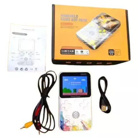 Consola Retro Game Boy G620 Color Blanco