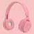 Y08 macaron sem fio bluetooth fones de ouvido com microfone com fio gaming heads