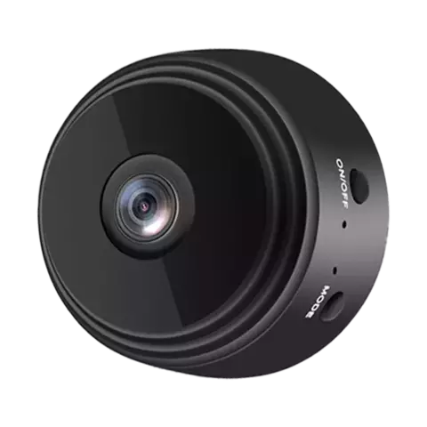 Mini Câmera Wi-Fi de Segurança com Visão Noturna e Gravação em 720 HD