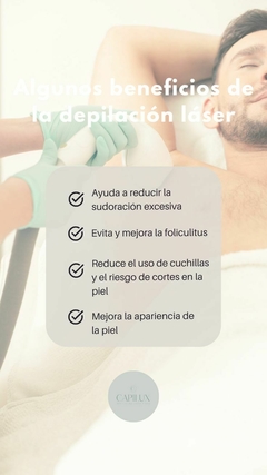 Depilación definitiva. Imagen publicidad - tienda online