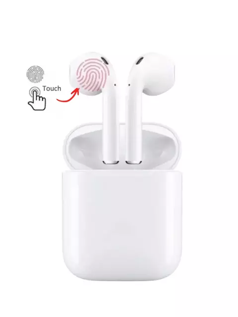Fone De Ouvido Sem Fio Wireless Bluetooth Earpods I12 U