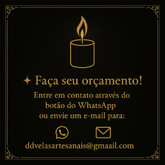 Banner da categoria Monte sua vela personalizada.