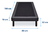 Imagen de Juego Colchon Balance Plus + Base Nordic 80x190 Sleep Box