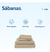 Juego De Sabanas King 200 Hilos 100% Algodón en internet