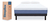 Juego Colchon Comfort Plus + Base Nordic 140x190 Sleep Box