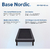Imagen de Juego Colchon Balance Plus + Base Nordic 80x190 Sleep Box