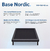 Colchon Comfort Plus Y Base Nordic 140x190 Sleep Box - tienda online