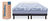 Juego Sommier King Sleepbox Colchón Black 200 X 200 Cm