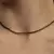 Choker Ônix - Cristais Pretos na internet