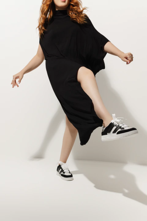 TENIS BLACK WHITE