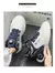 Tênis masculino com fivela giratória, sapatos confortáveis e relaxantes com c - Mr Store