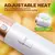 5 em 1 secador de cabelo conjunto pente quente profissional curling ferro alisad - loja online