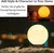 Imagem do Lâmpada de lua levitante, lâmpada de lua flutuante magnética rotativa luz not
