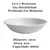 Jogo 10 Tigelas Bowl Cumbuca Pote Redondo em Melamina 200ml
