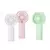 KIT 02 Mini Ventilador Portátil De Mão a Pilha - AR  Bem Estar