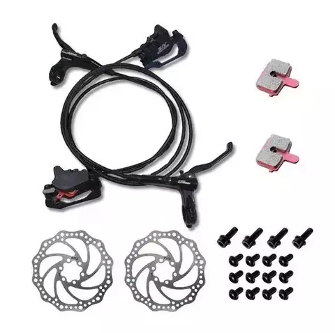 Freio A Disco Hidráulico Simaers Com Discos + Parafusos Par