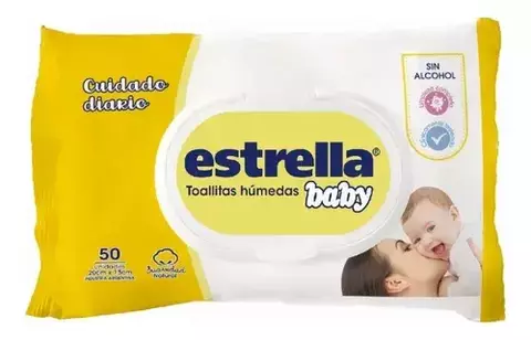 Toallitas Humedas Estrella Baby 48 unidades