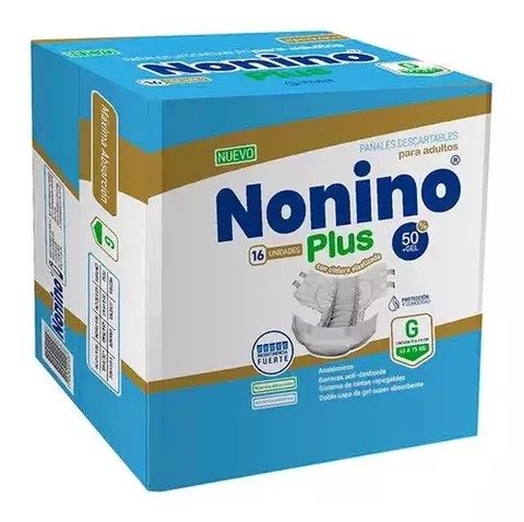 PAÑAL NONINO - ELASTIZADO PLUS GRANDE
