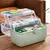 Caixa organizadora de medicamentos - Kit de primeiros socorros portátil - comprar online