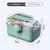 Imagem do Caixa organizadora de medicamentos - Kit de primeiros socorros portátil