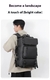 Mochila Masculina de Grande Capacidade para Viagem e Lazer